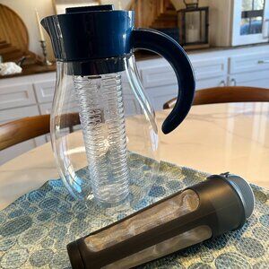 Primula 2.7-QT Tritan Pitcher with Fruit Infusion & Cold Brew Inserts